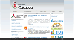Desktop Screenshot of comune.casazza.bg.it