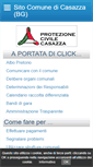 Mobile Screenshot of comune.casazza.bg.it